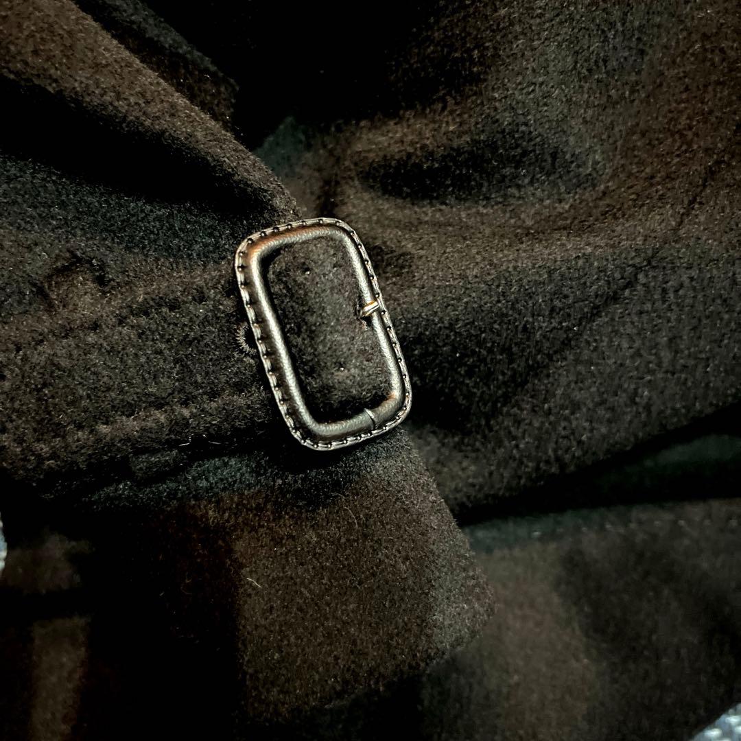 ANAYI カシミヤ100% ベルト　ダブルブレストトレンチコート　Aライン