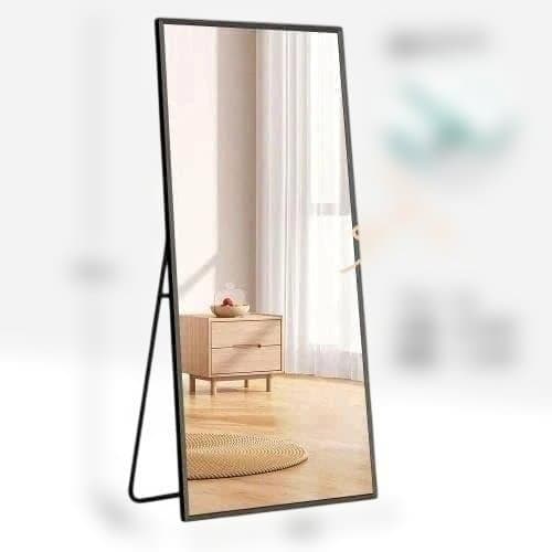 全身鏡 スタンドミラ 姿見 大型 160*50CM ブラック250626-7