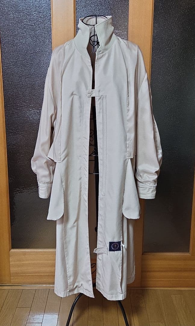 【FUKUZO】ベージュロングコート L サイズ