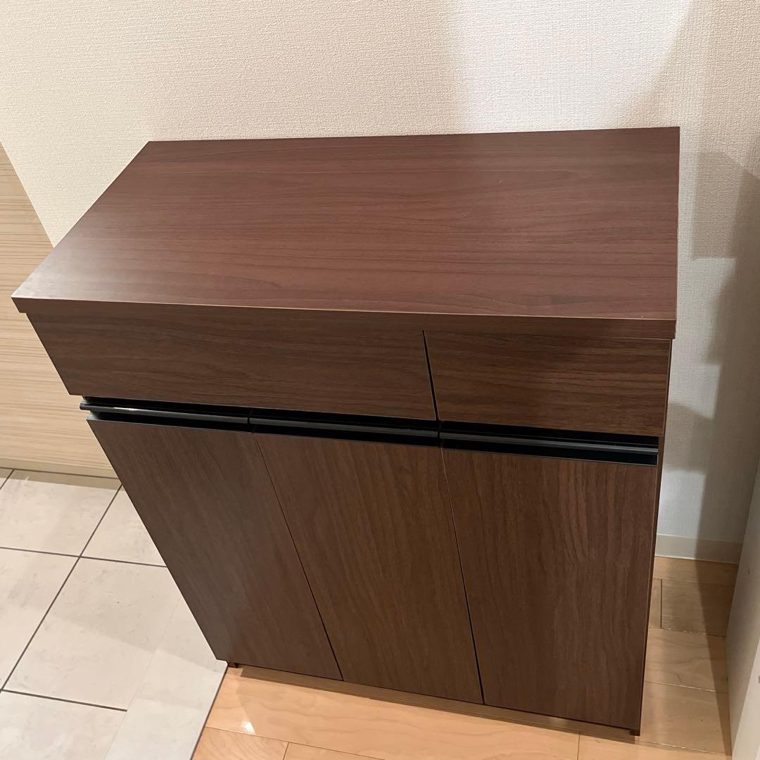 【3分別】ペールカウンター フラップ式ダストボックス ニトリ ゴミ箱