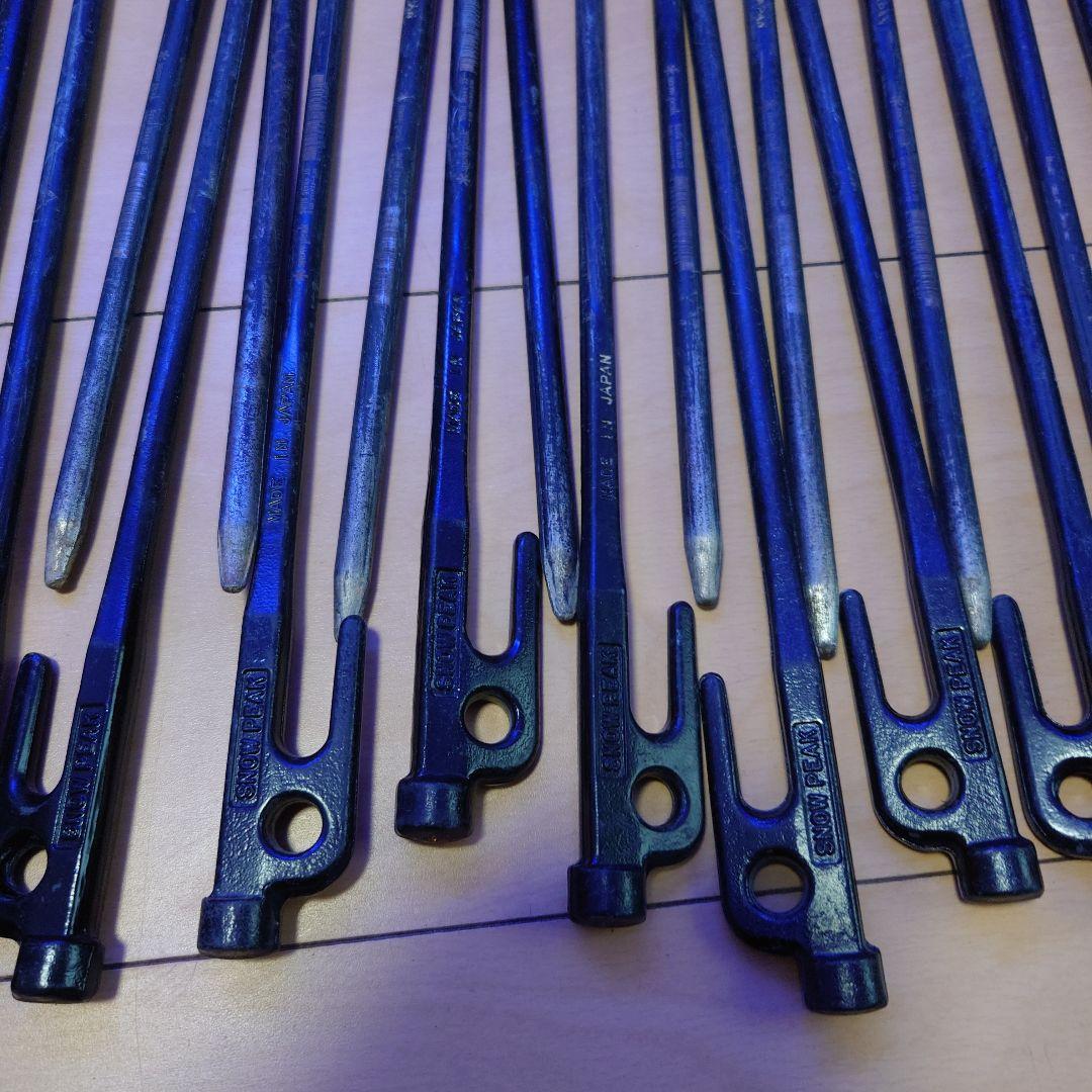 ソリッドステーク30と20　 マルチコンテナS 　 ペグハンマーpor.C