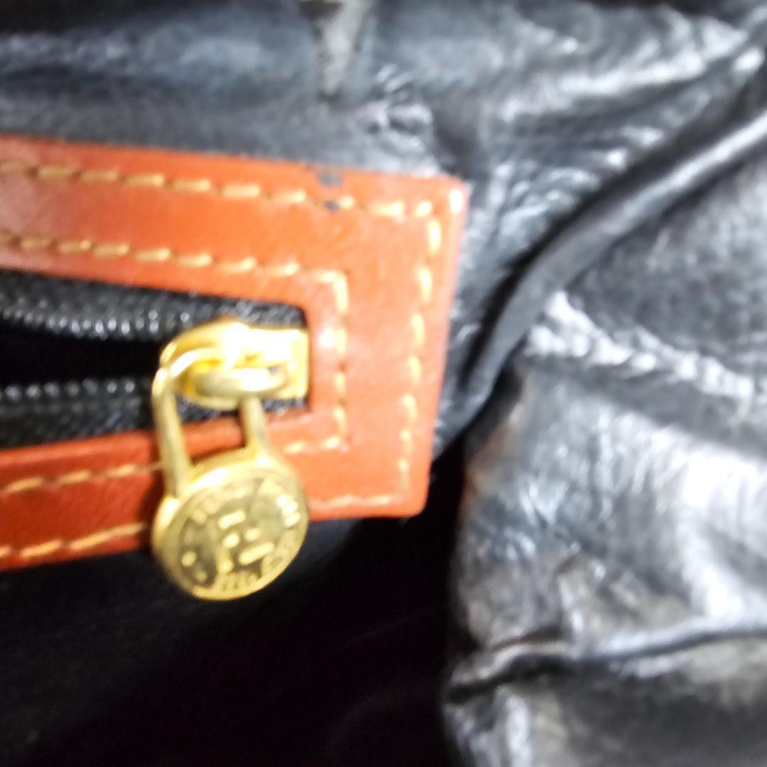FENDI フェンディ ペカン ミニボストン ヴィンテージ 黒茶
