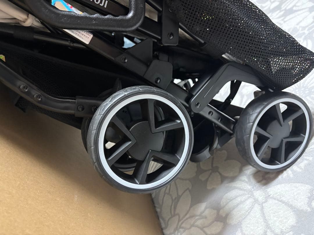 【美品】2人乗りベビーカー　カトージ　2人でゴー　付属品付き