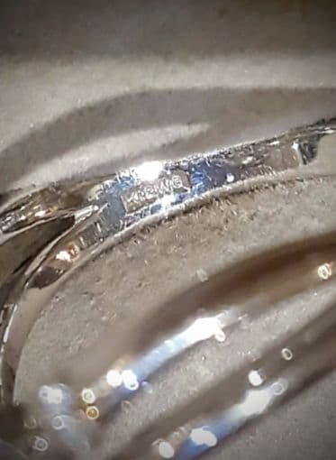 K18WG ピンクダイヤ/ダイヤモンド0.5ctリング  #11.5