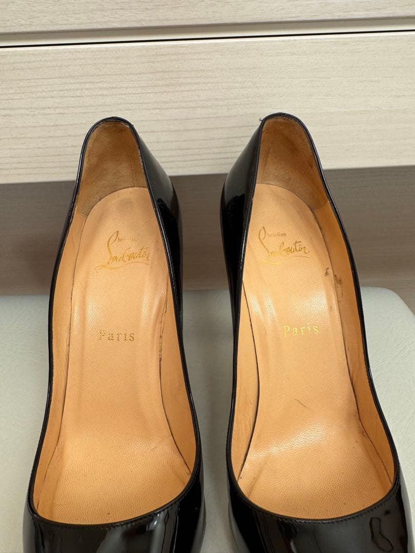 クリスチャンルブタン　Christian Louboutin 黒ヒール 39