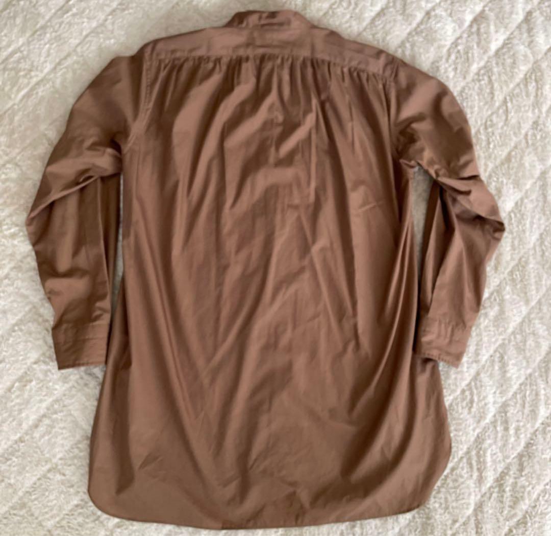 トップス MAATEE&SONS BAND COLLAR SHIRT