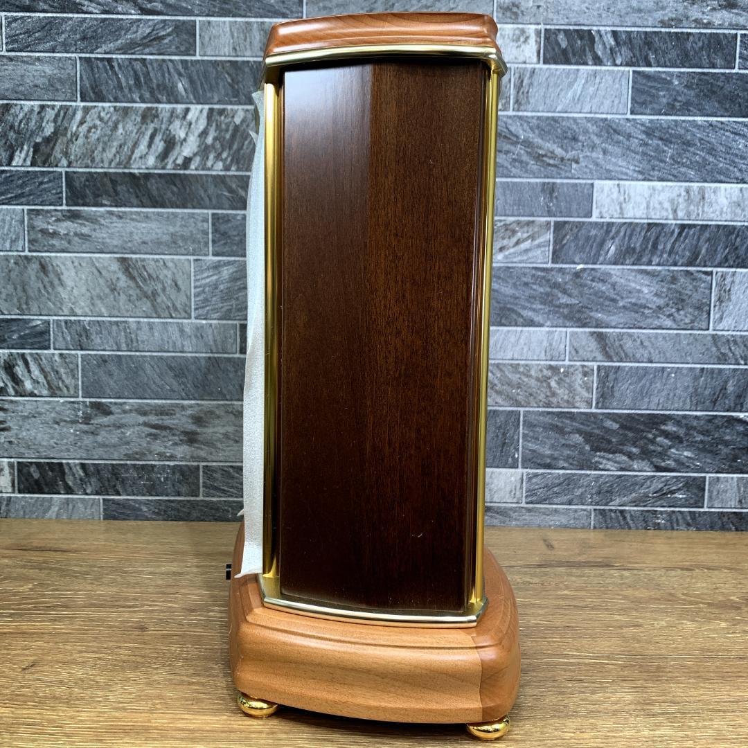 高級時計　SEIKO　セイコー　EMBLEM 　エンブレム　回転飾り電波置き時計