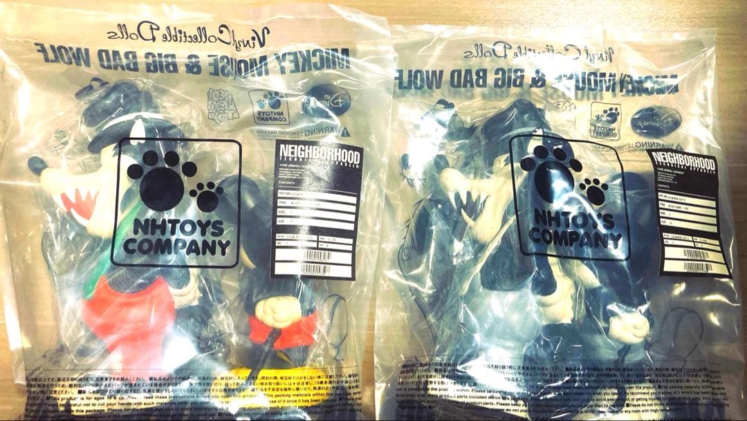 NEIGHBORHOOD×Disney×メディコムトイ フィギュア限定セット