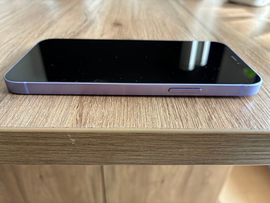 iPhone12 64GB パープル SIMフリー バッテリー79% 美品