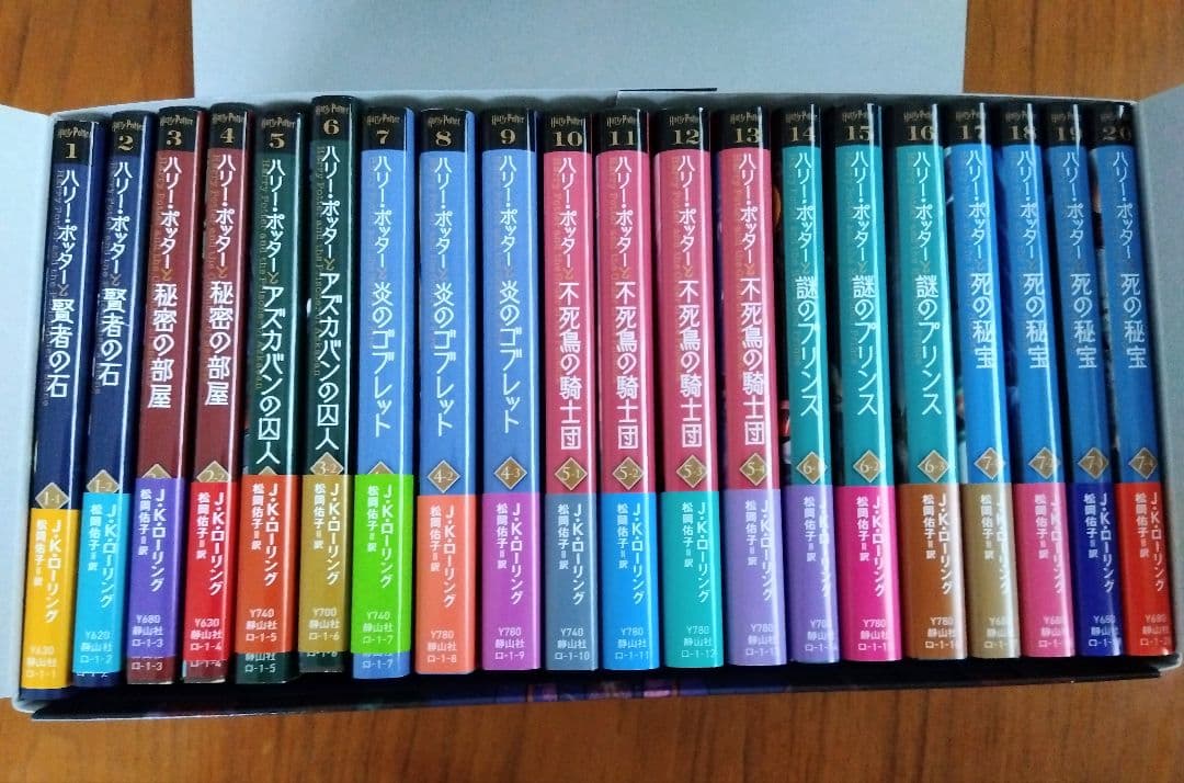 ハリー・ポッター全巻 　文庫20冊セット　新装版