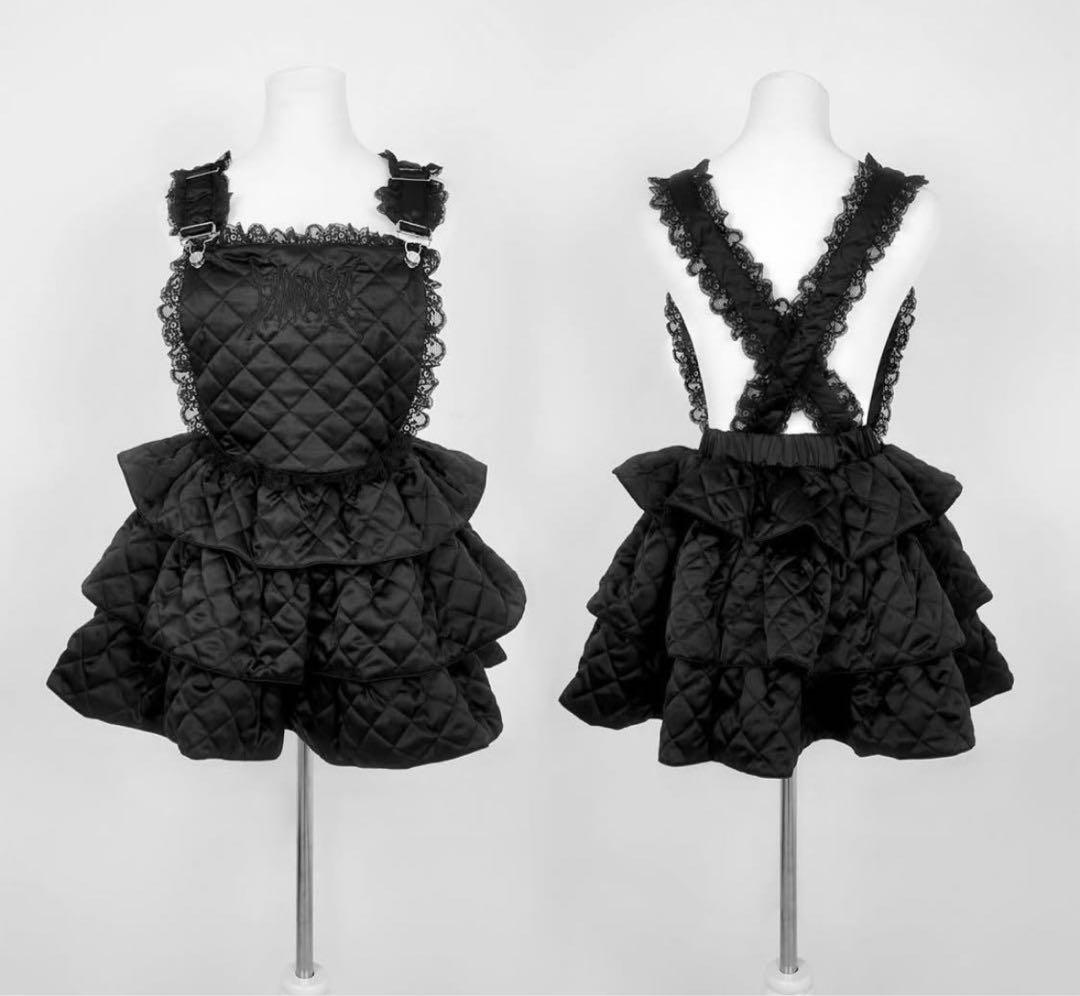 胃*袋様 Dimmoire ディムモアール キルティングサロペット