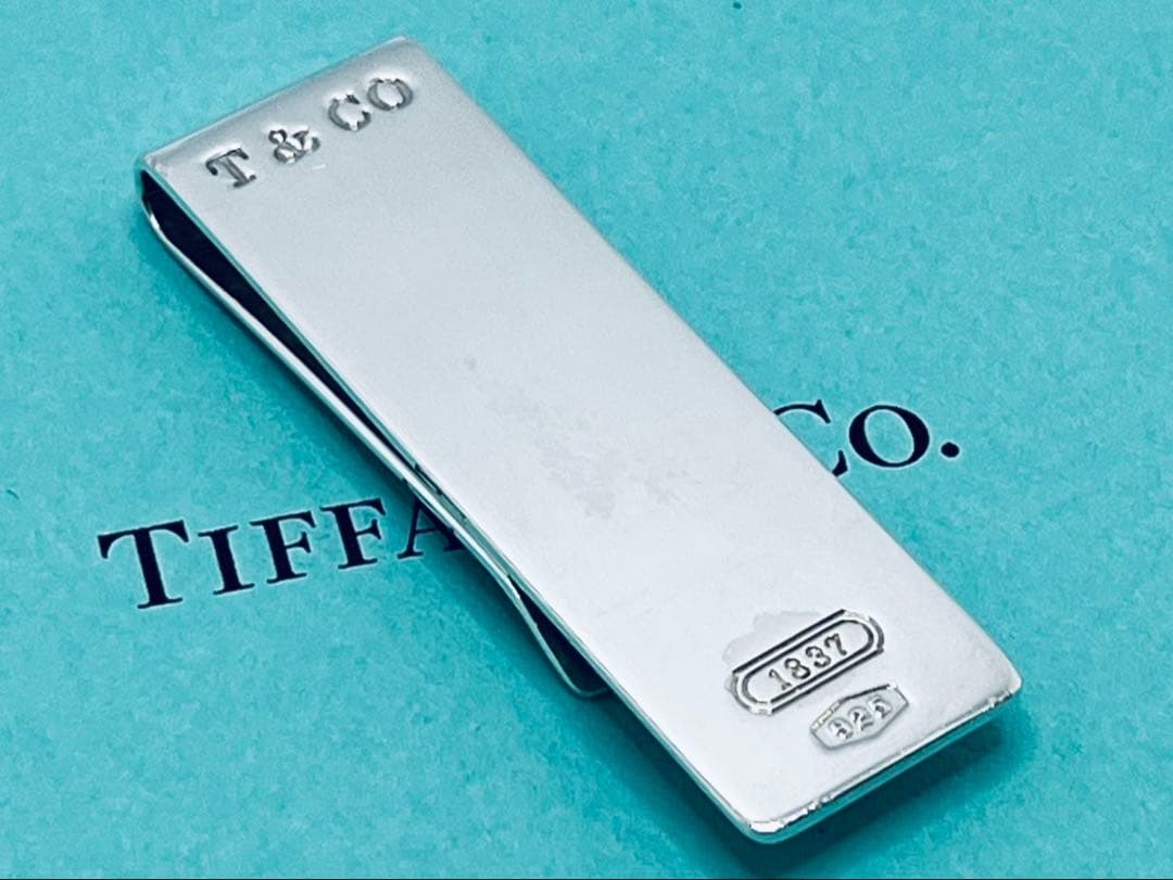 h448 オールド　ティファニー　1837 マネークリップ　シルバー　925
