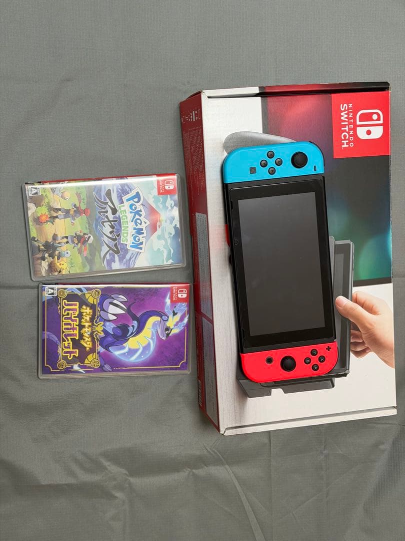 タ*オ様 Nintendo Switch本体+ポケモンバイオレット+アルセウスセ