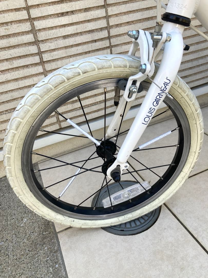ことり様　LOUIS GARNEAU 子供用自転車 ホワイト　16インチ