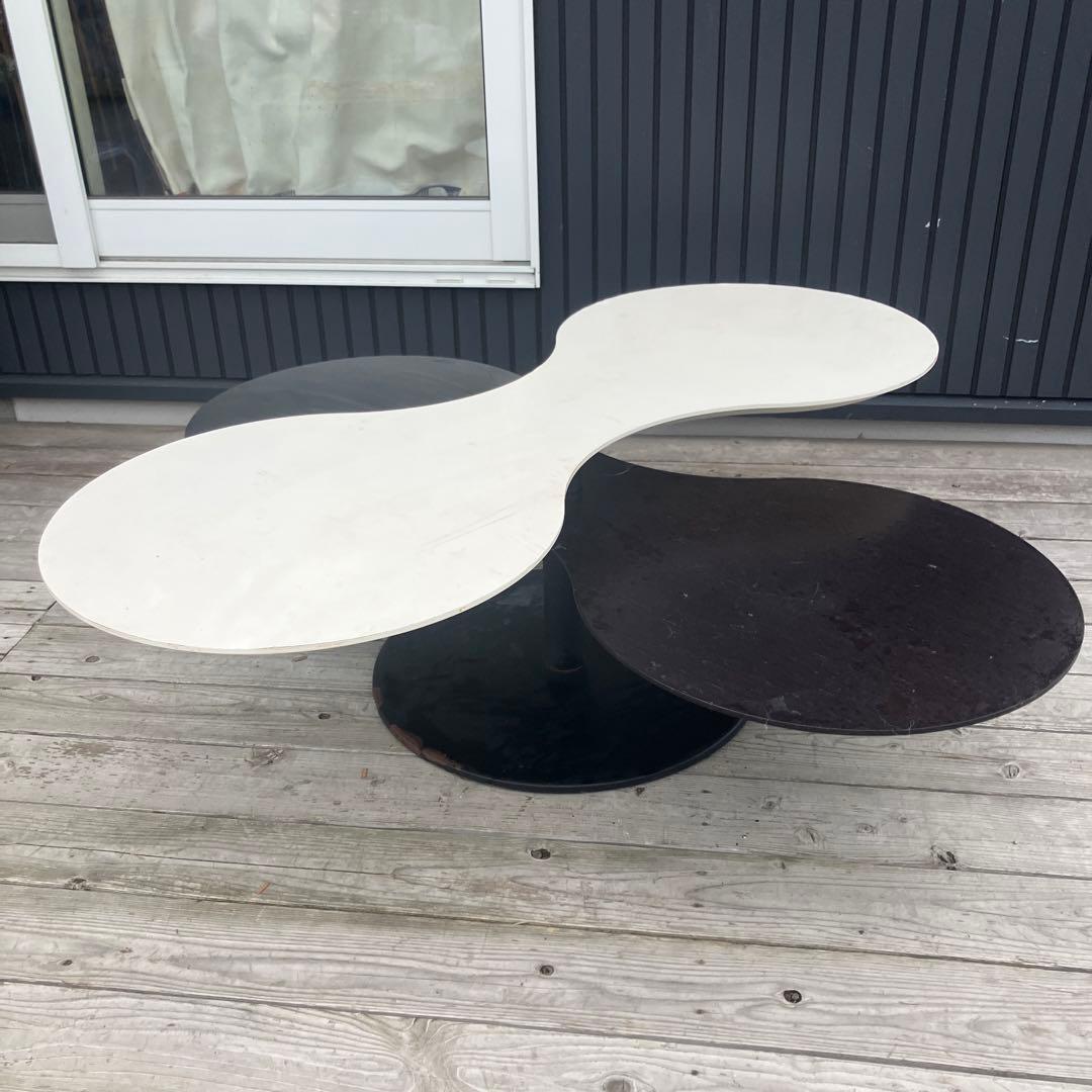 北欧 ミッドセンチュリー ミニフォームズ 回転式ビーンテーブル センターテーブル