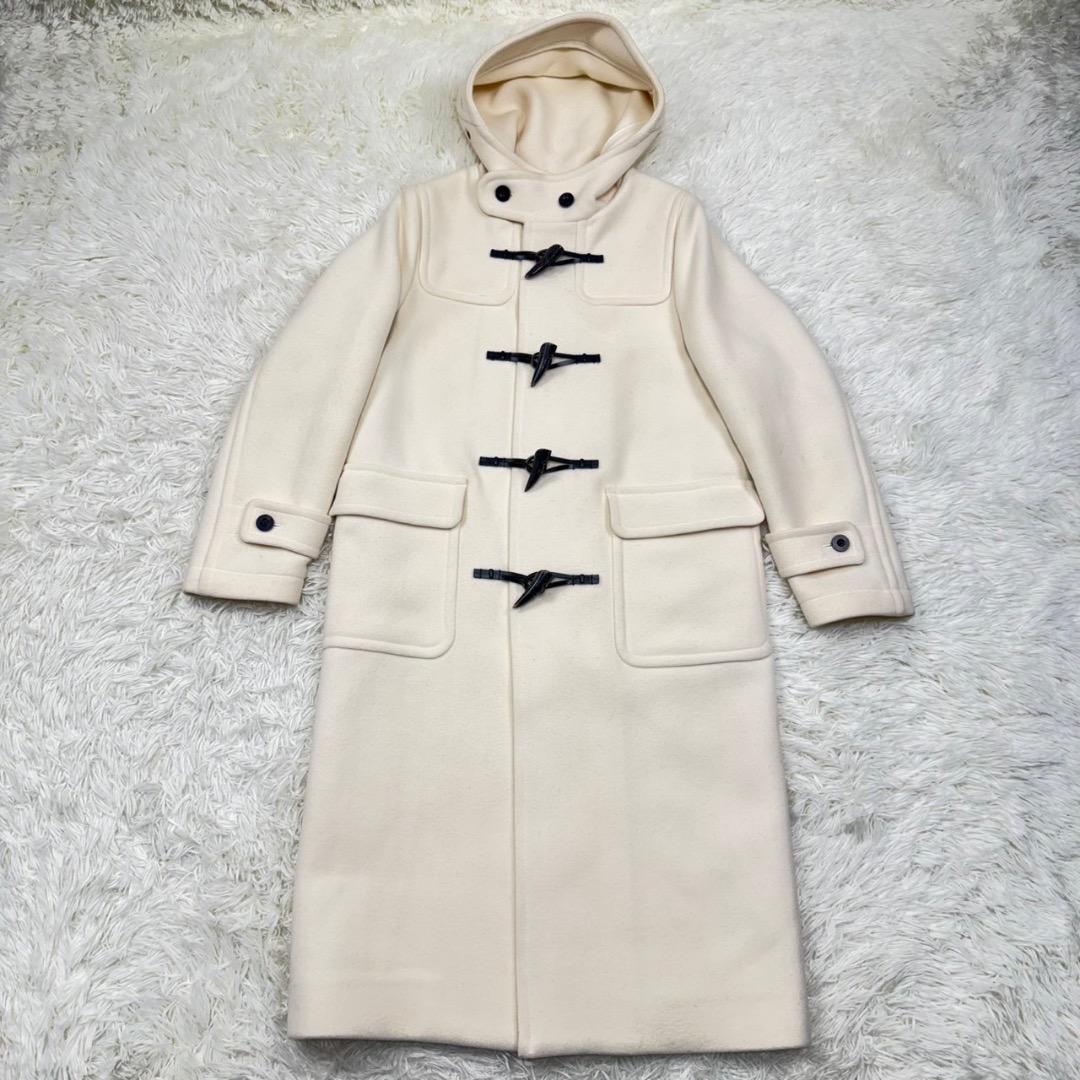 美品✨マカフィー トゥモローランド ロングダッフルコート アイボリー 36 S