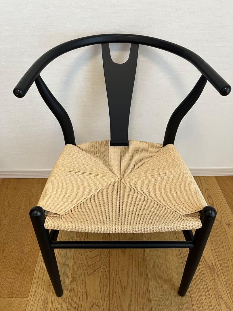 【2脚セット】カールハンセン&サン Yチェア リプロダクト ブラック