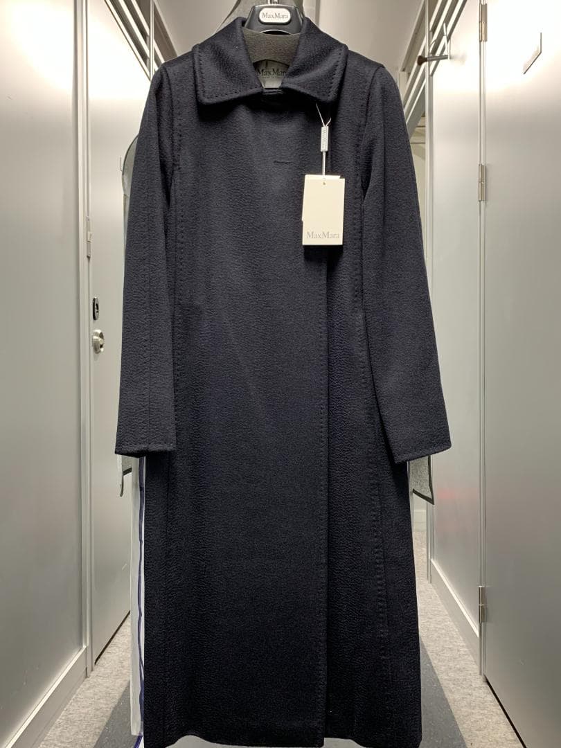 Max Mara Manuela マックスマーラ　白タグ　マニュエラ　濃紺