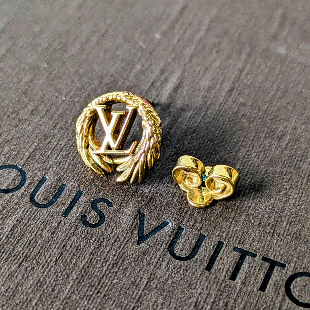 ✨希少✨ルイヴィトン ブックル ドレイユ・プュッス LV エンジェル ピアス