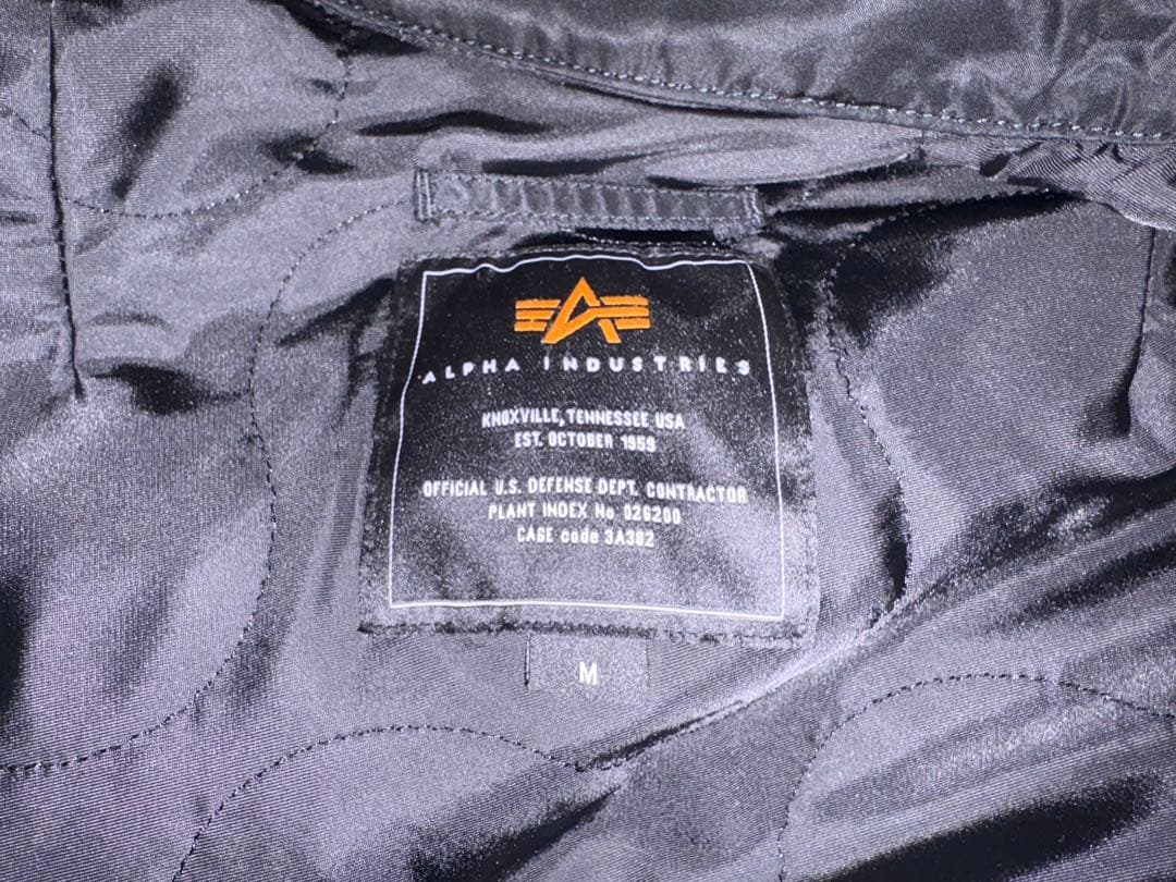 ALPHA cwu-45pフライトジャケットMサイズ ブラック