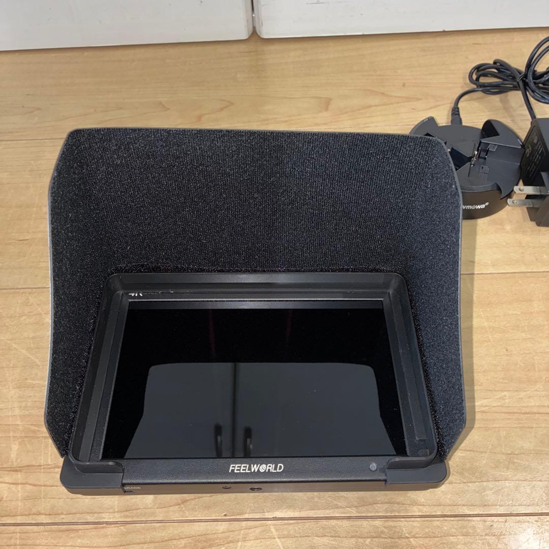 バッテリー3つセット7インチ 液晶モニター4K （FEELWORLD T7