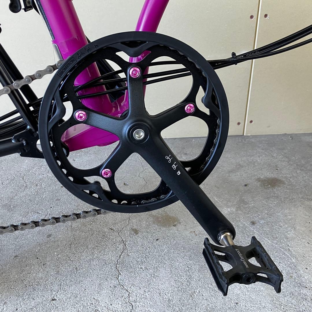 ブロンプトン　M6L フェンダーレスカスタム　付属品多数