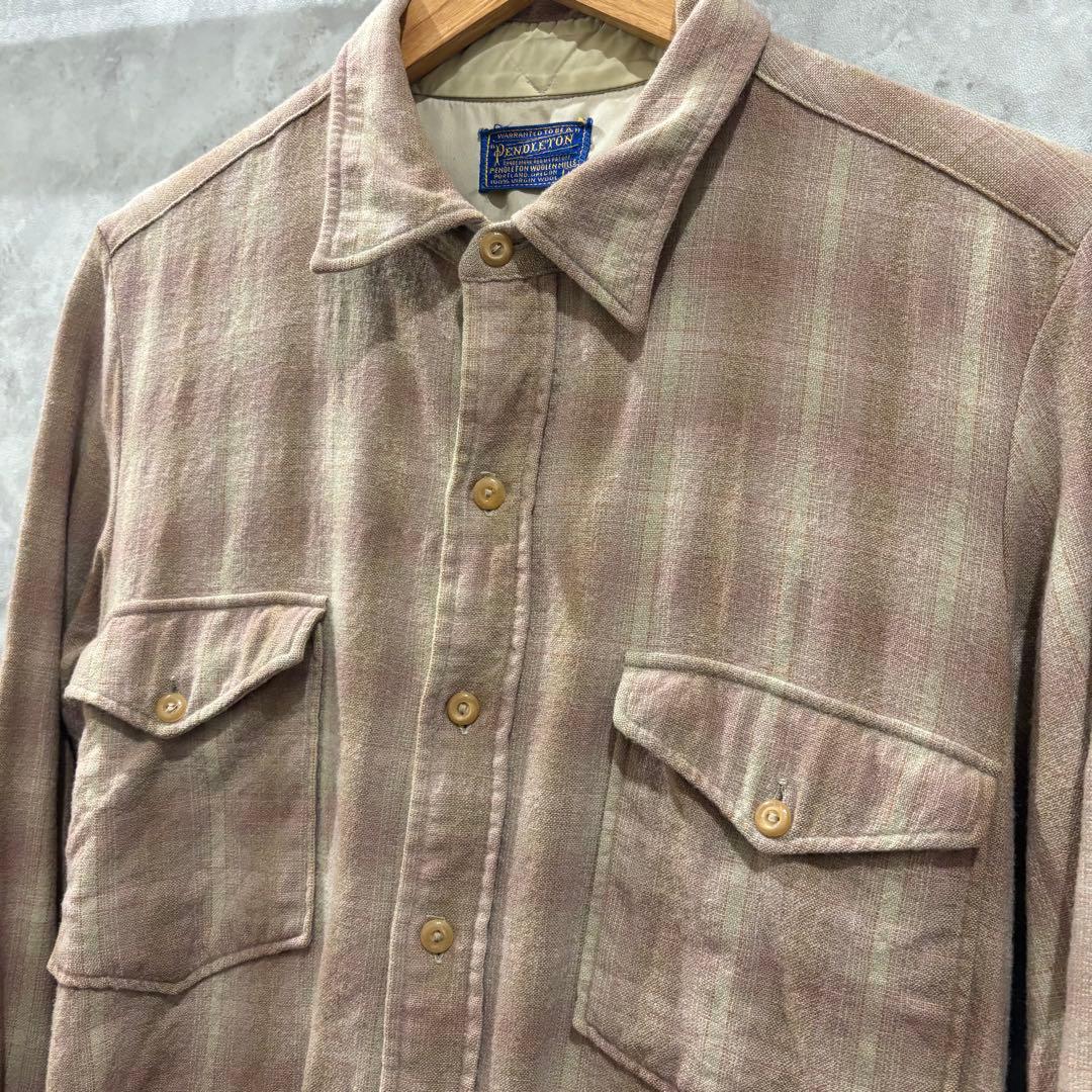 50s pendleton shirt 好配色 オンブレ シャドー チェック