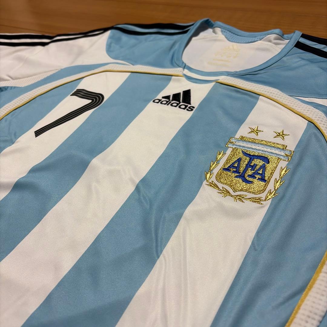 アルゼンチン代表 ユニフォーム　06-07 サビオラ #7 タグ付き