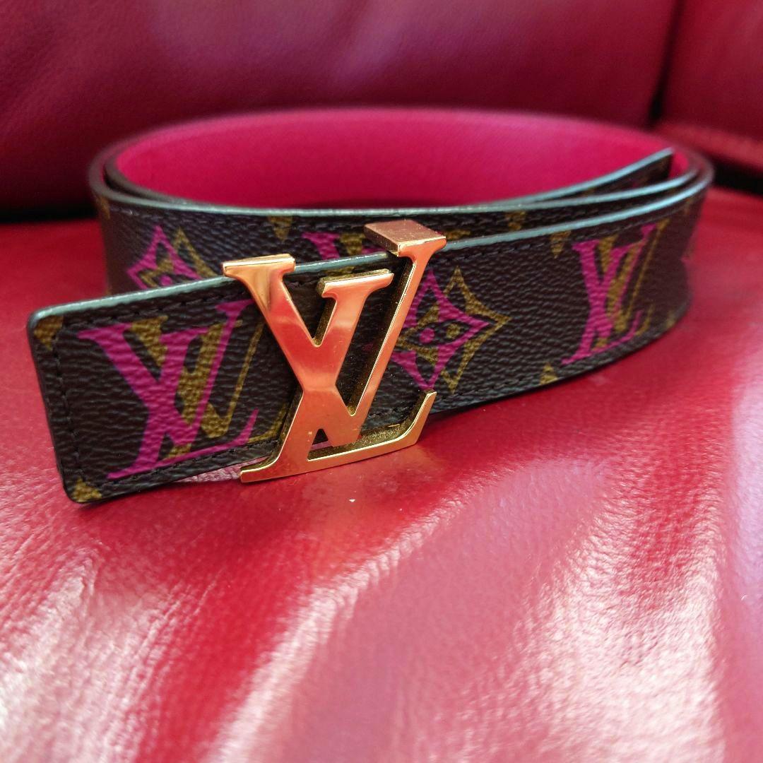 LOUIS VUITTON ルイヴィトン モノグラム サンチュール イニシャル