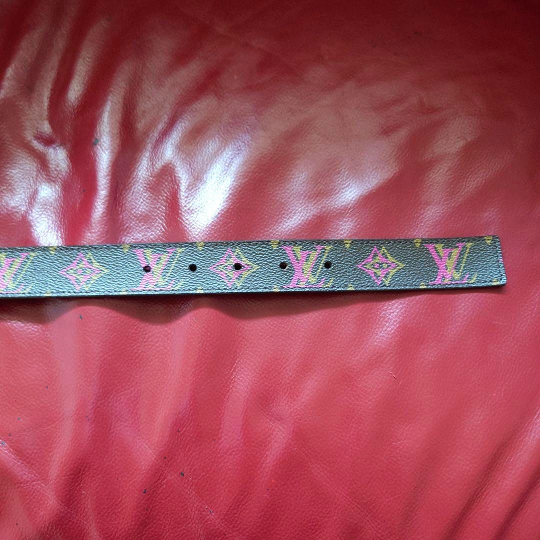 LOUIS VUITTON ルイヴィトン モノグラム サンチュール イニシャル