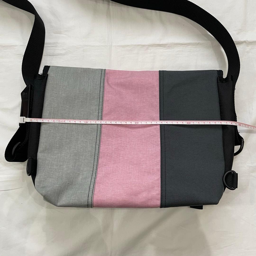 【TIMBUK2】 メッセンジャーバッグ　ショルダー　ピンク×グレー　美品