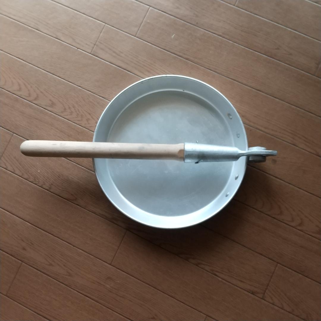 イタリア軍キャンプ用フライパン（折り畳み式）未使用品