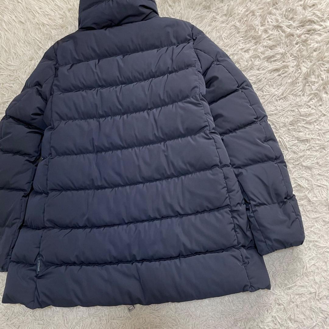 16463✨MONCLER petrea ロングダウンジャケット ネイビー