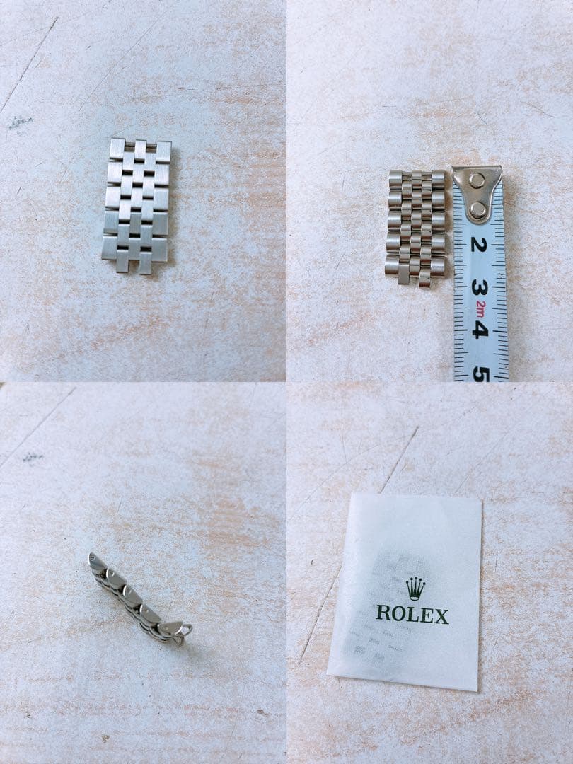b*y様 ロレックス ステンレス製 時計ベルト ROLEX 金属ベルト ビンテー