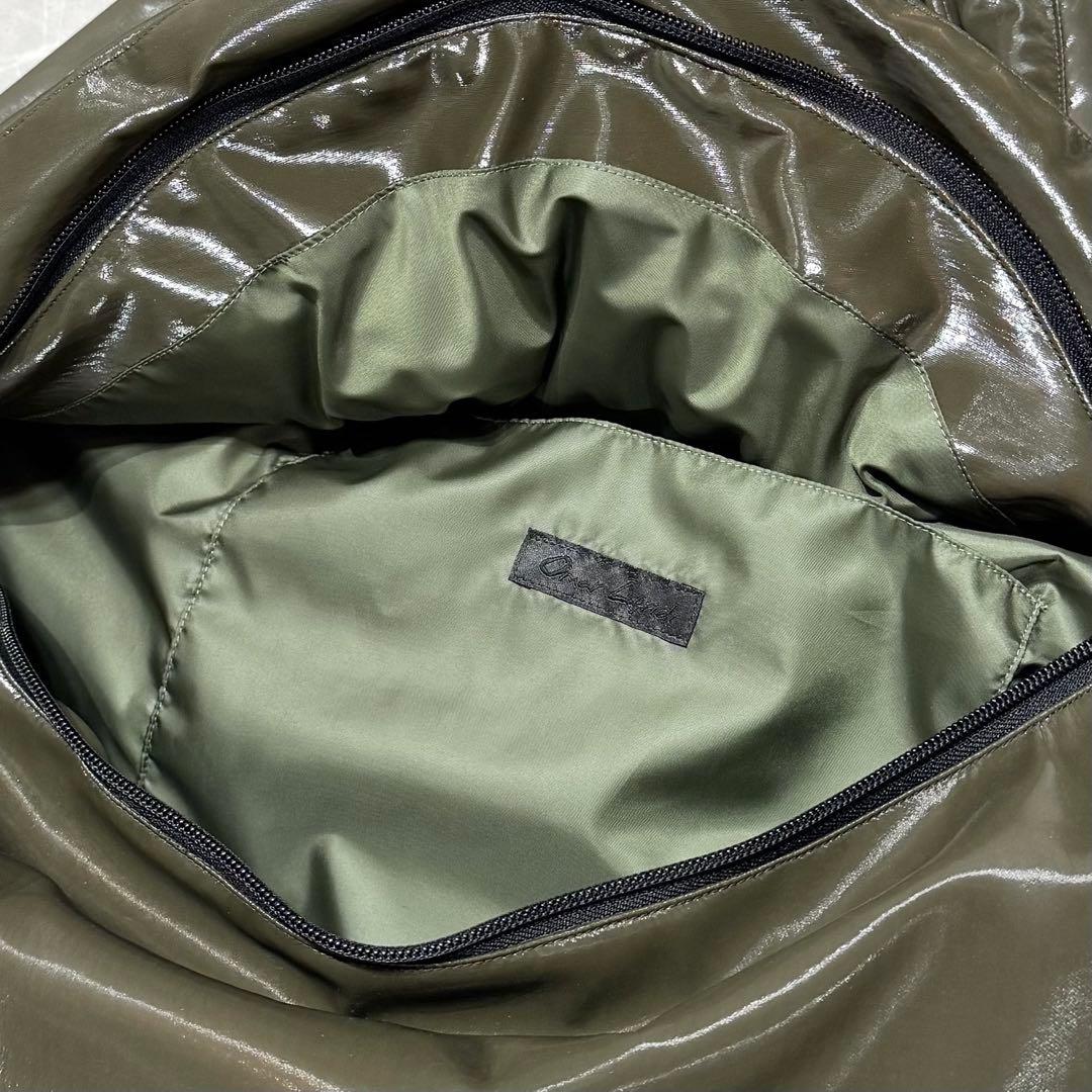 【OMAR AFRIDI】FOAMED LIDIA BAG DEEP GREEN