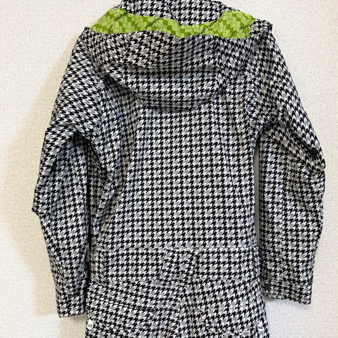 【レア】千鳥柄 スノボ つなぎ レディースS m オールインワン 防寒 雪山