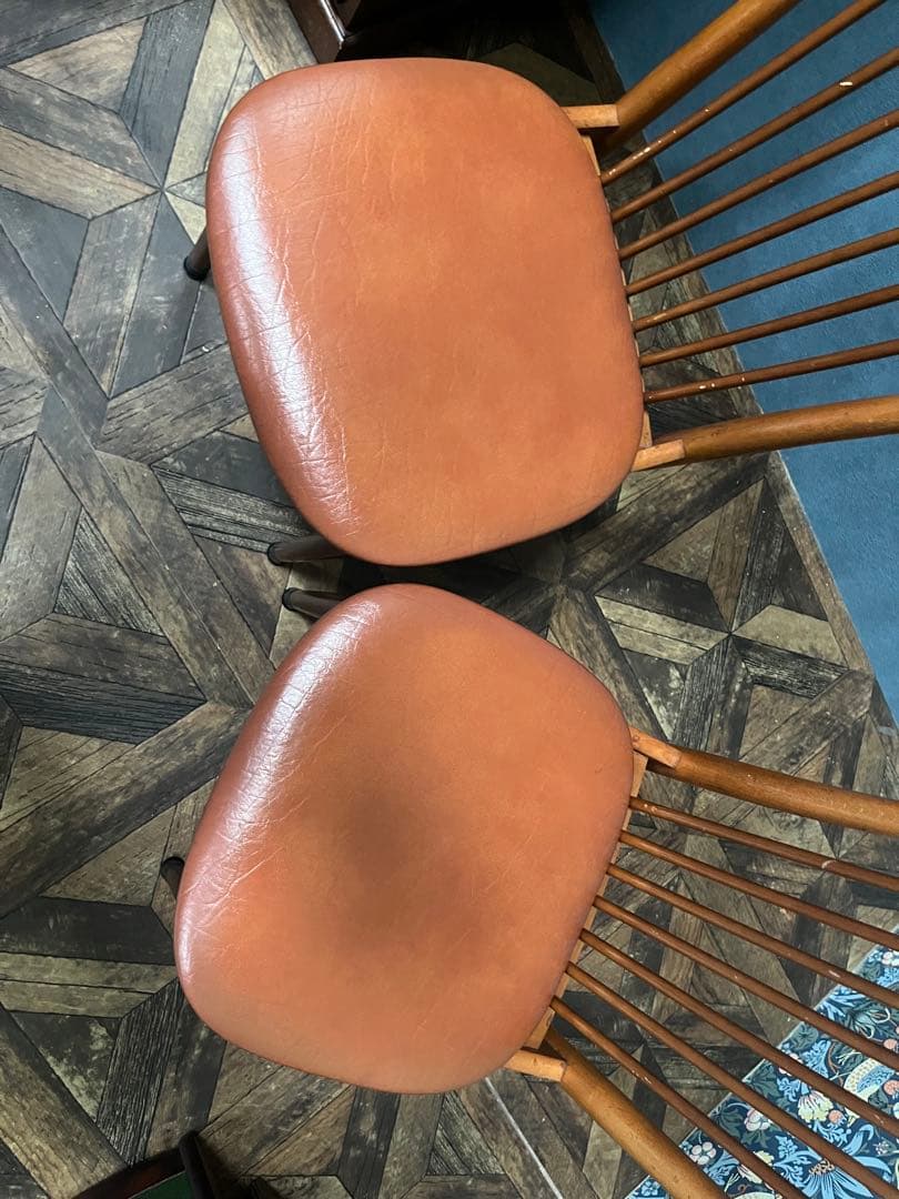 椅子 セット 昭和レトロ 当時物 インテリア ダイニングチェア