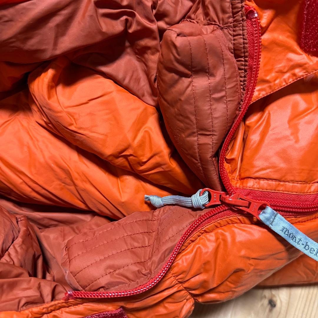 スーパースパイラルダウンハガー ロング #1 シュラフ モンベル 廃盤 希少