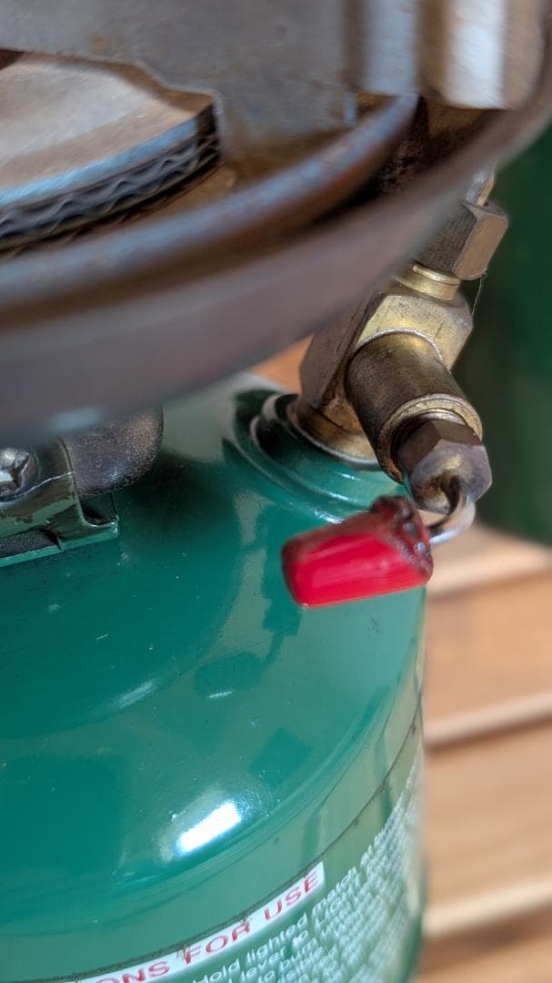 ビンテージ Coleman PEAK 1 ピークワン MODEL 576 収納缶