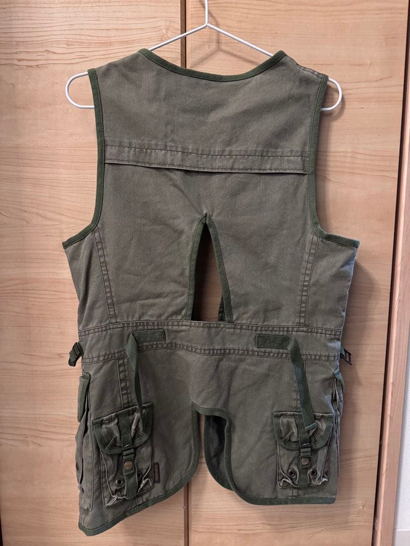Hysterics フィッシングベスト カーキ　多機能ベスト