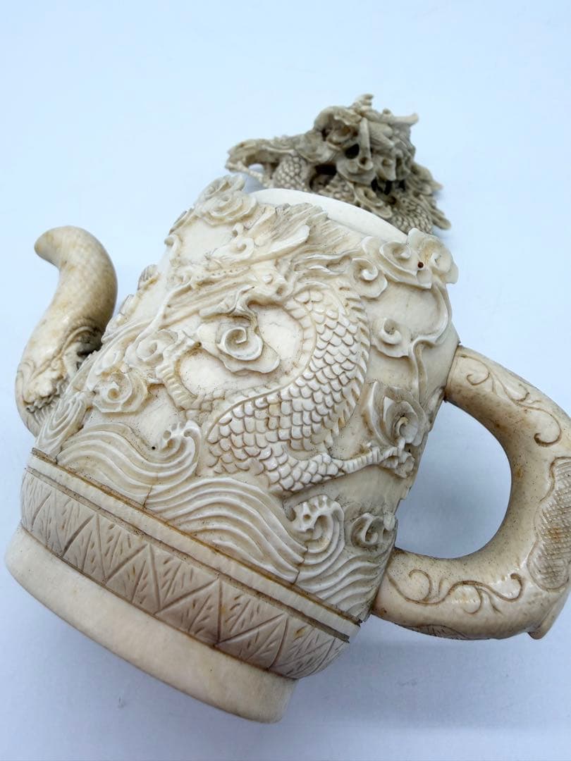 乾隆　銘　天然素材　急須　水指　水柱　中国美術