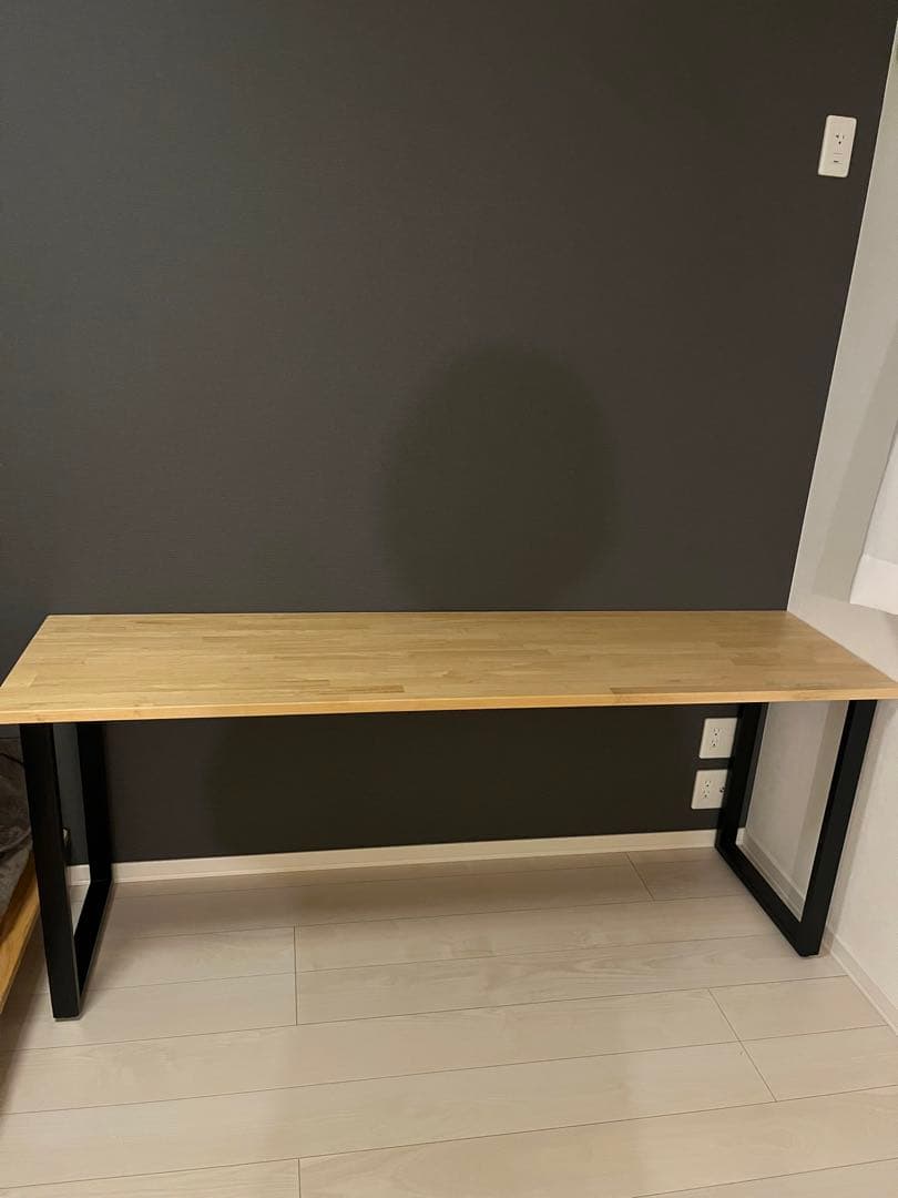 カナデモノ ✨デスク / ワークテーブル 180×47 ナチュラル