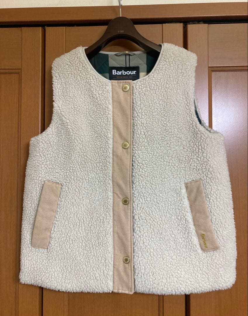 Barbour ボアライナーベスト UK12