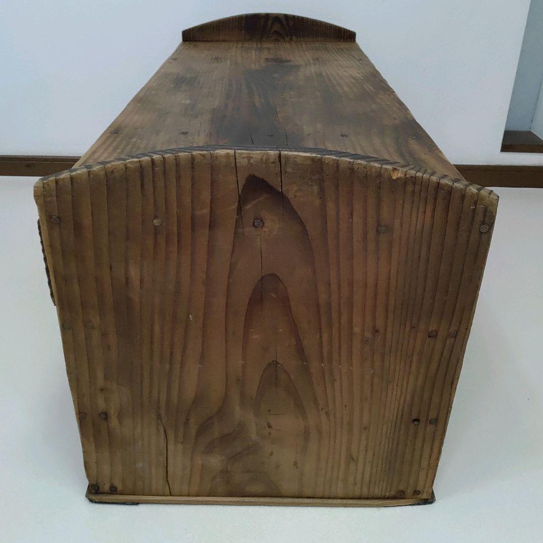 古家具 和机 文机 引出し 昭和レトロ アンティーク 送料無料