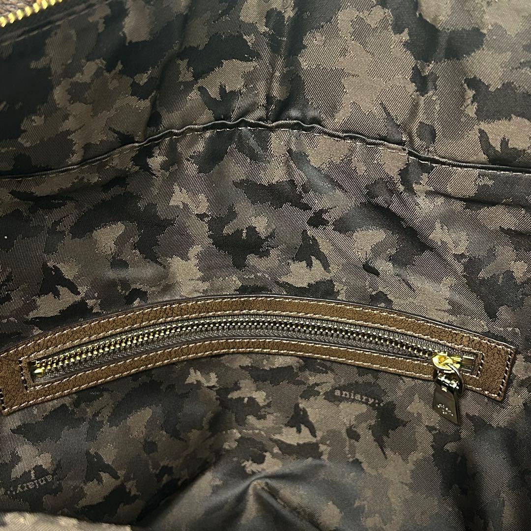 ビフィータ アニアリ　シボ革ソフトレザートートバッグ　ボストンバッグ