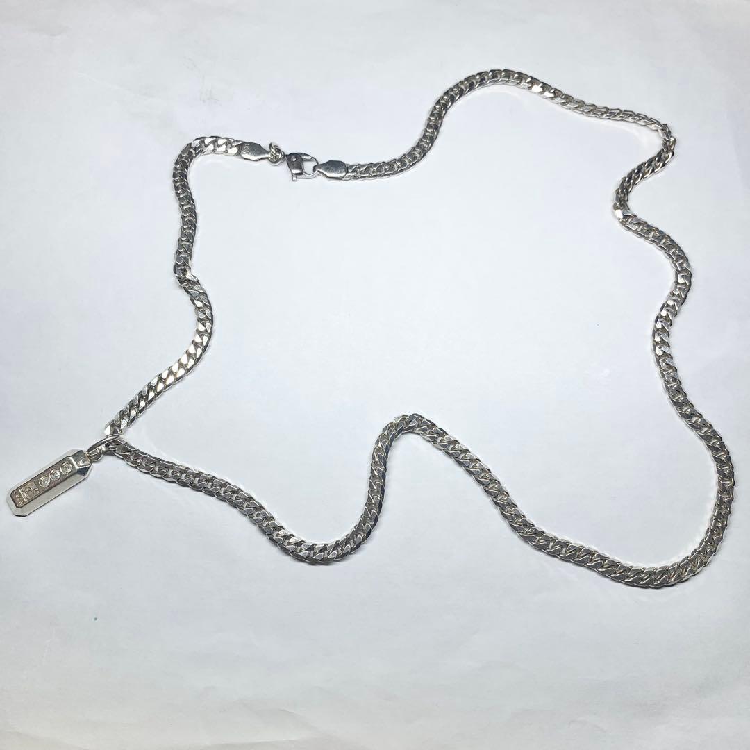 希少 レダシルマ ネックレス 喜平 ダイヤモンド 3粒 0.10 ゲルマニウム