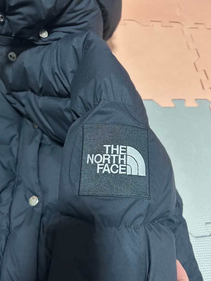 ザノースフェイス ダウン キャンプシエラショートNDW92230 希少S 黒