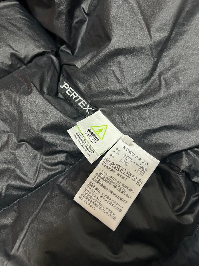 ザノースフェイス ダウン キャンプシエラショートNDW92230 希少S 黒