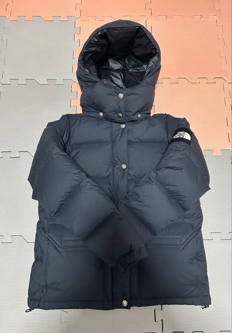 ザノースフェイス ダウン キャンプシエラショートNDW92230 希少S 黒