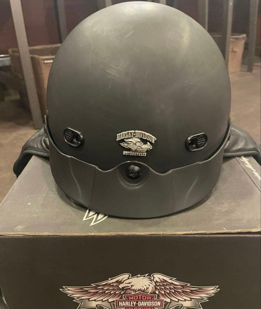 Harley-Davidson 半帽ヘルメット マットブラック